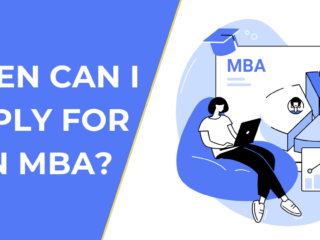 When can I apply for an MBA