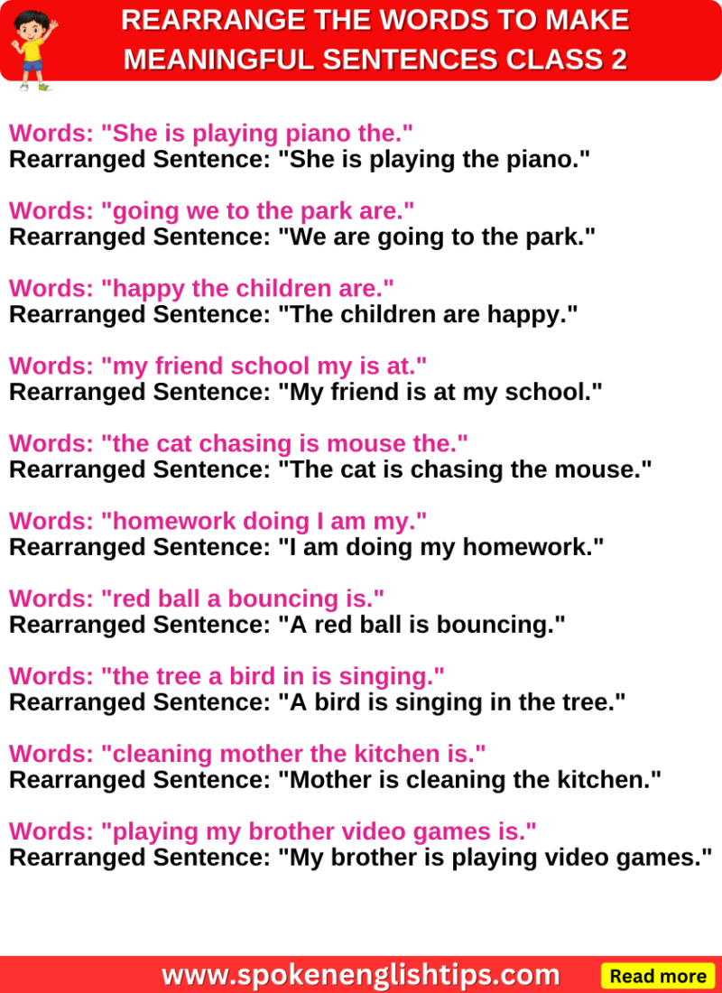 rearrange-the-words-to-make-meaningful-sentences-class-2-2024