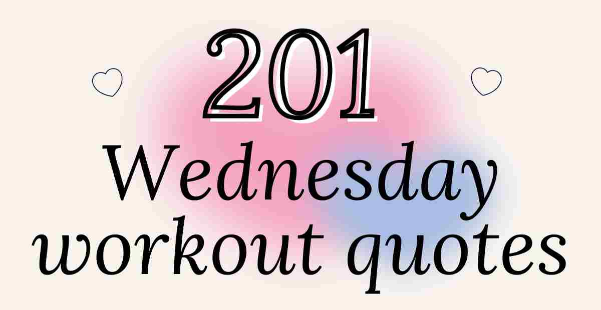 wednesday workout quotes