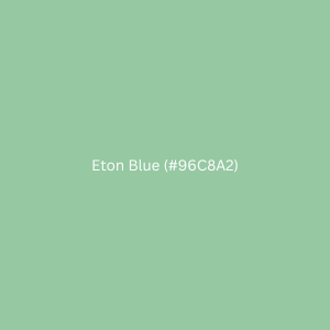 Eton Blue (#96C8A2)