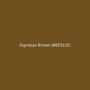 Espresso Brown (#6E511E)
