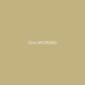 Ecru (#C2B280)