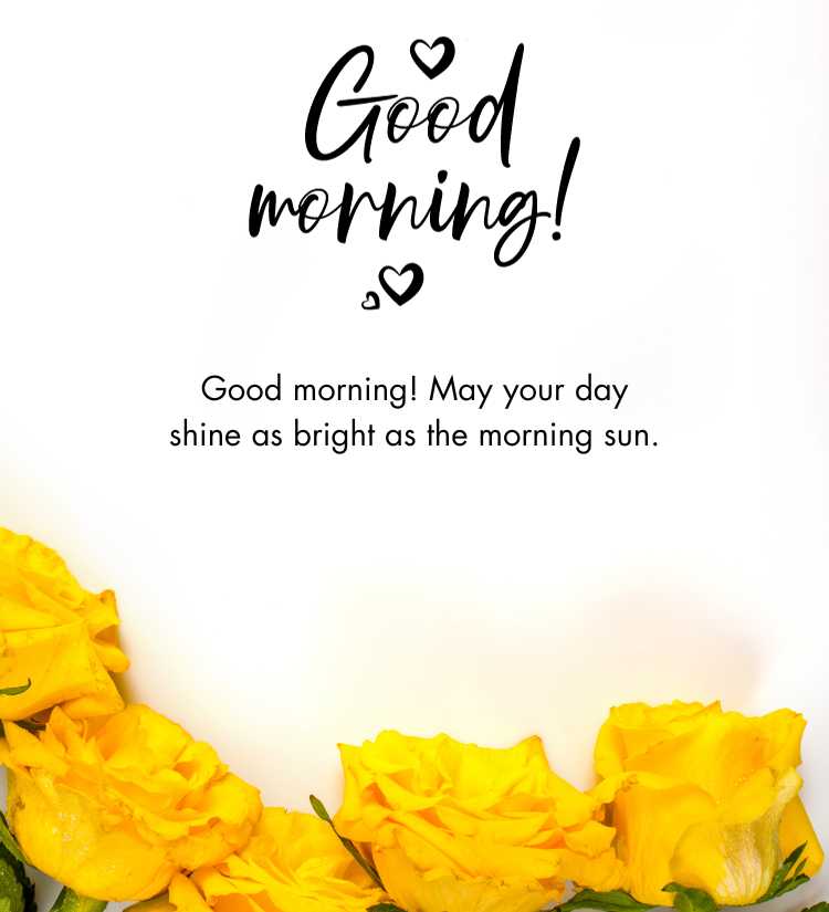 good morning yellow rose Images