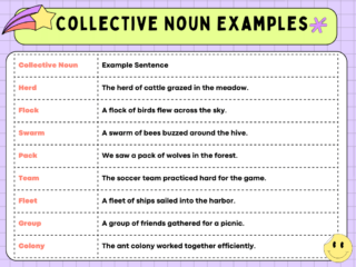 Collective Noun Examples