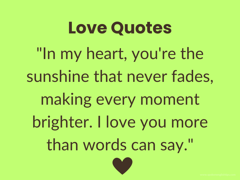 Love Quotes How Much I Love You