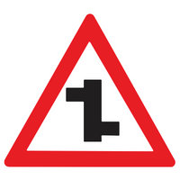 STAGGERED JUNCTION AHEAD