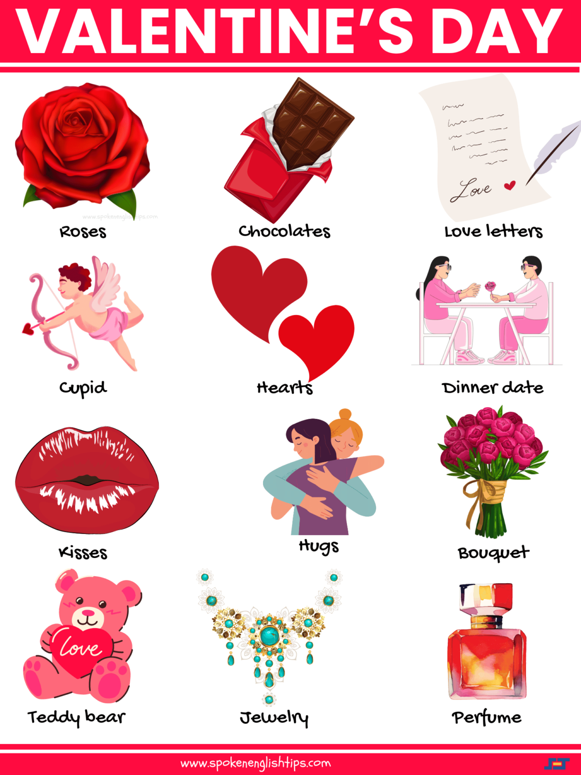 Valentine’s Day vocabulary