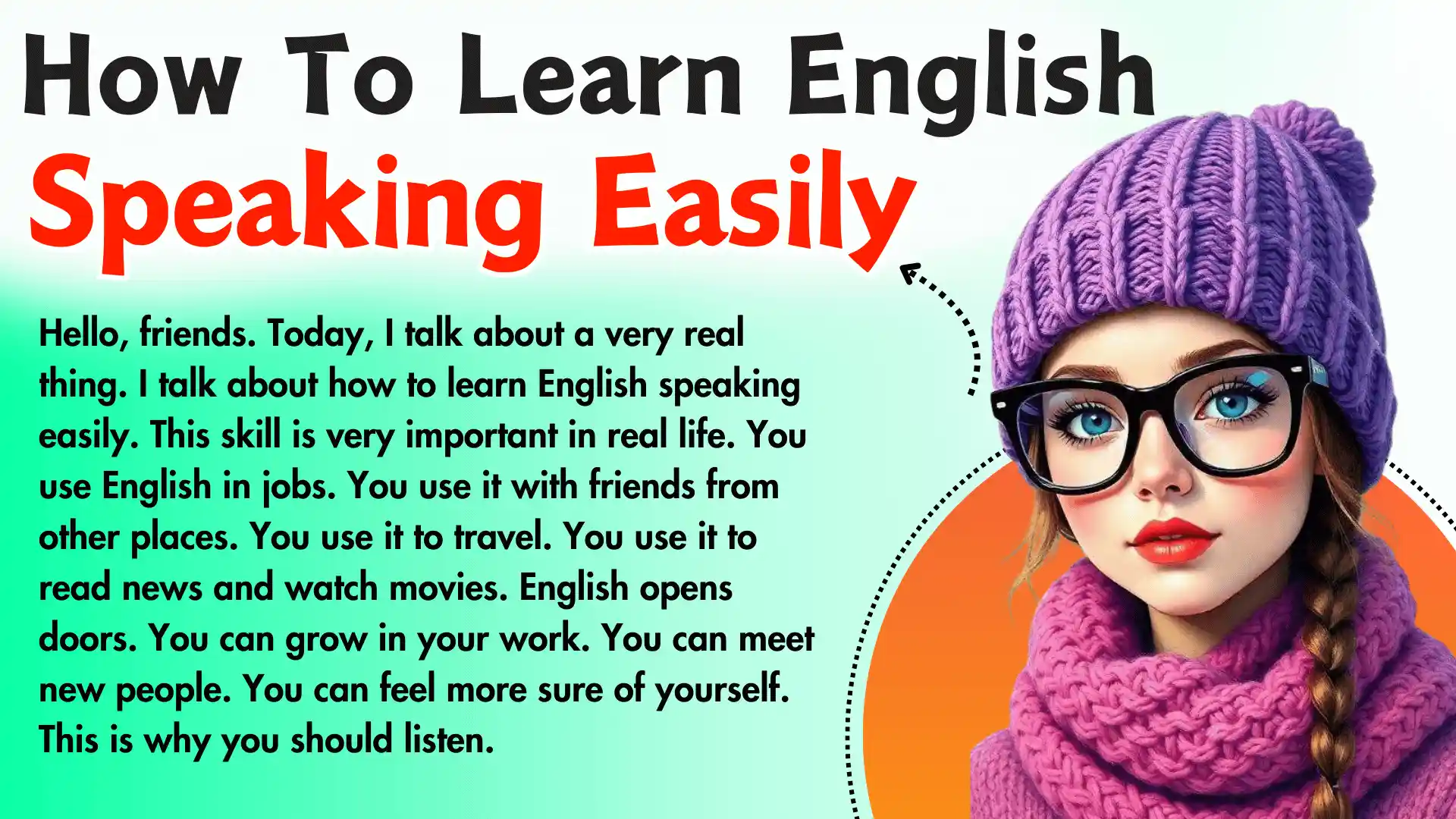 How To Learn English Speaking Easily