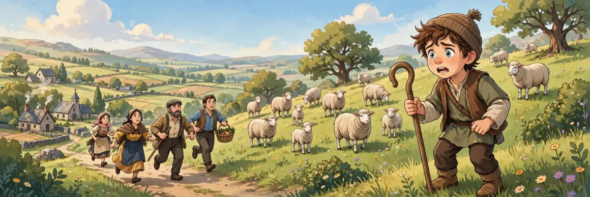 35 Best Moral stories in English with Good Moral The Boy Who Cried Wolf