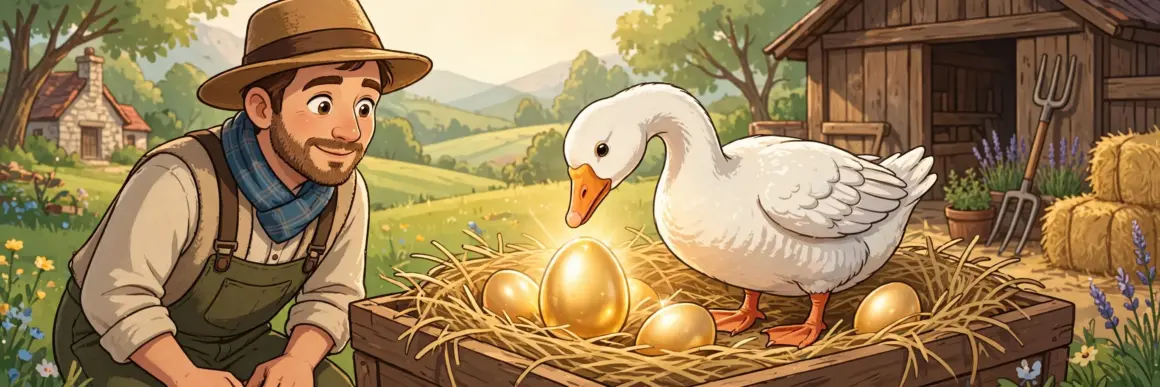 35 Best Moral stories in English with Good Moral The Golden Egg