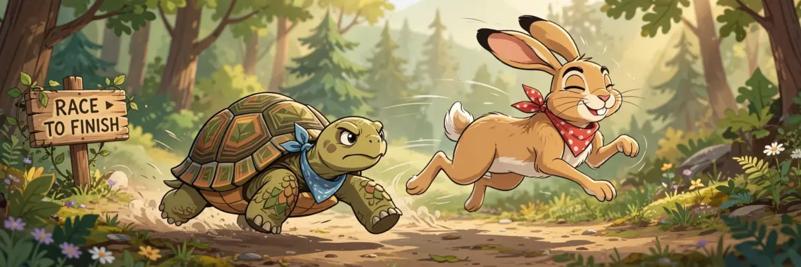 35 Best Moral stories in English with Good Moral The Tortoise and the Hare