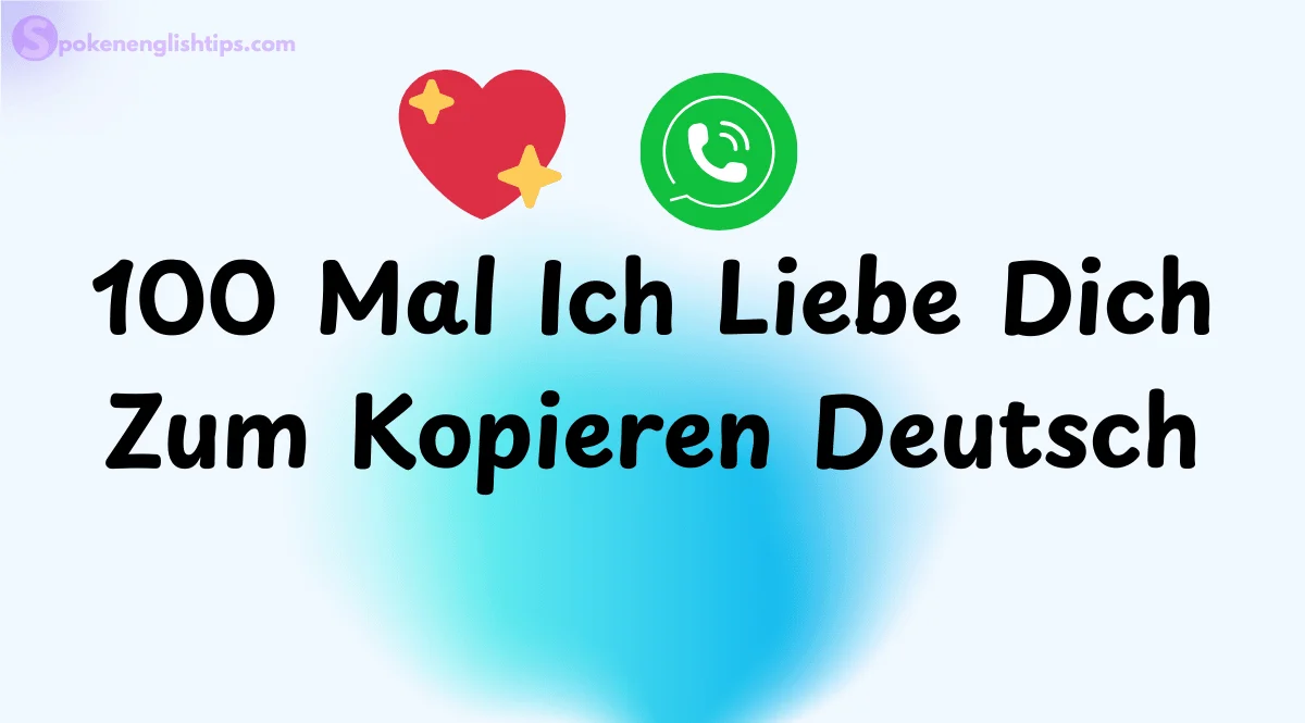 100 Mal Ich Liebe Dich Zum Kopieren Deutsch