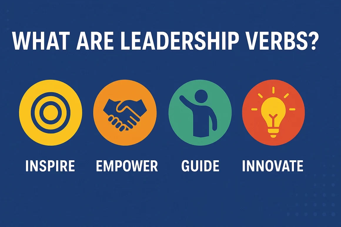 What Are Leadership Verbs