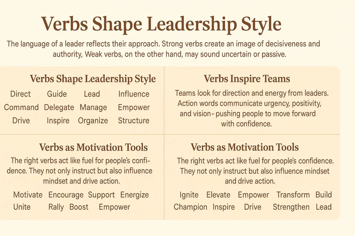 Verbs for Leadership1