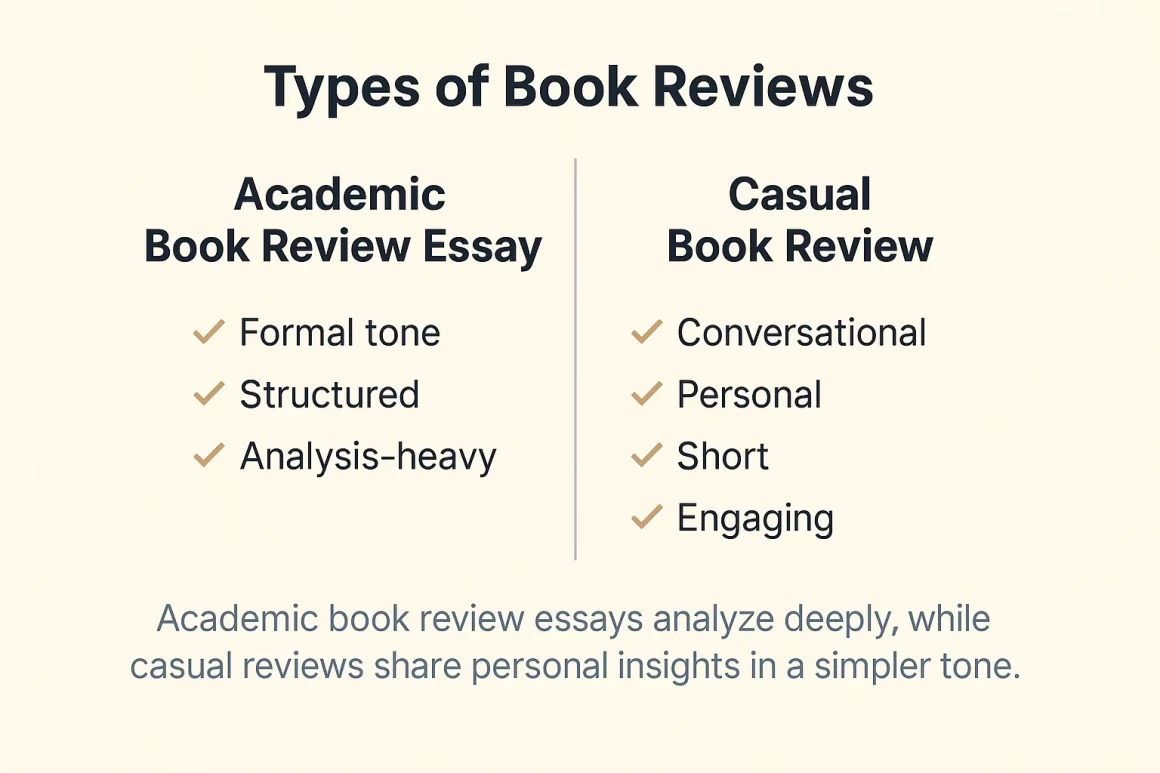 Types of book review