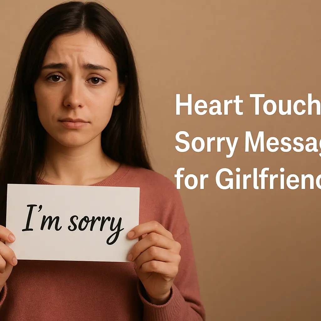 Heart Touching Sorry Messages for Girlfriend