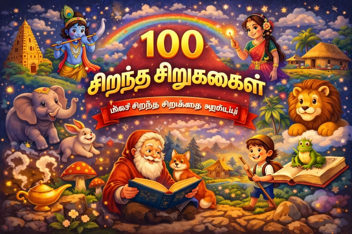 100 சிறந்த சிறுகதைகள் – மனதை தொடும் வாழ்க்கைப் பாடங்கள் 100 சிறந்த சிறுகதைகள் – மனதை தொடும் வாழ்க்கைப் பாடங்கள்