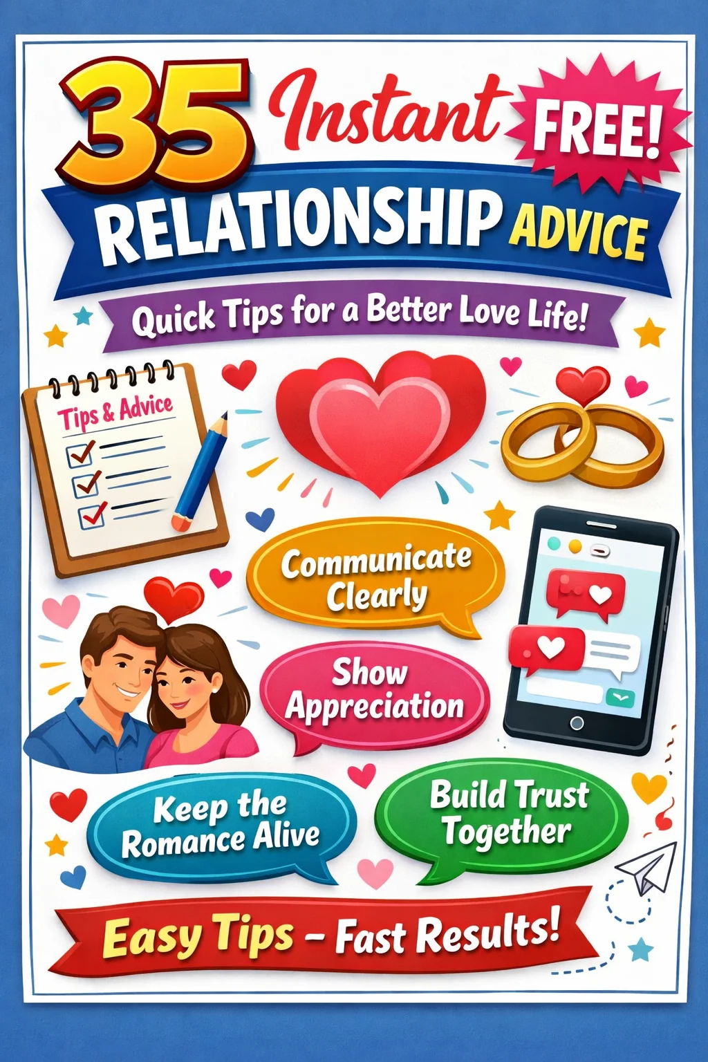 35 Instant Relationship Advice Free: Simple Tips to Build Strong and Healthy Bonds Instant Relationship Advice
