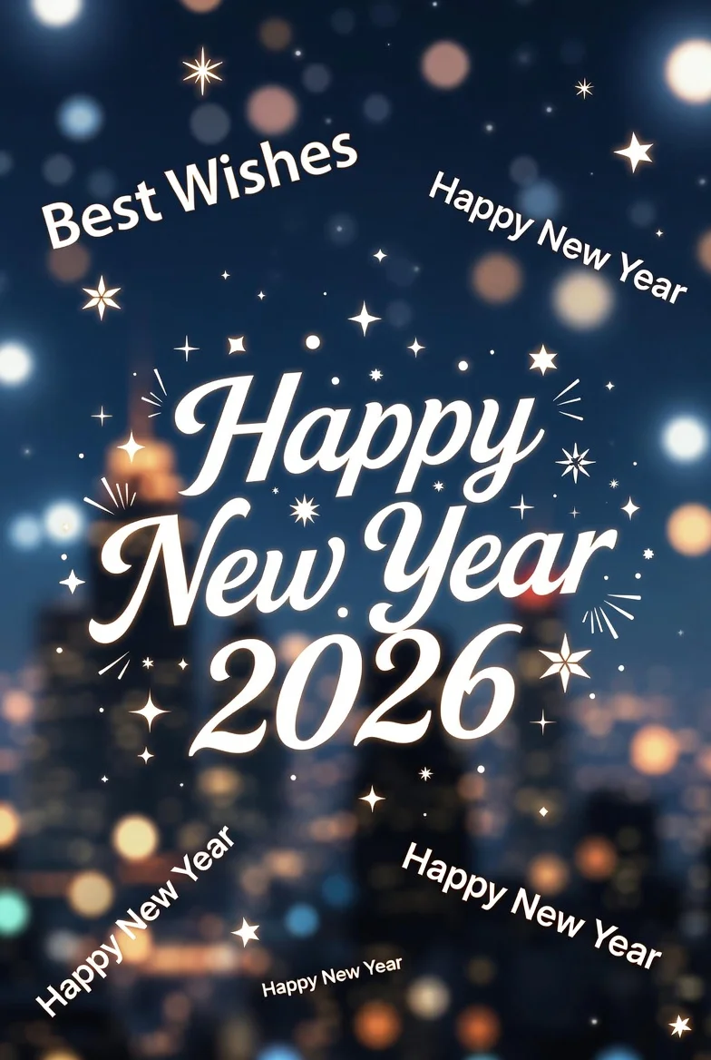 39+ Happy New Year Wishes for 2026: Spread Joy & Hope Happy New Year Wishes for 2026