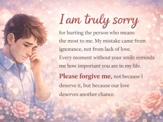 say sorry 1000 times copy and paste