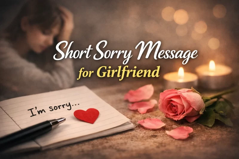 Short Sorry Message for Girlfriend