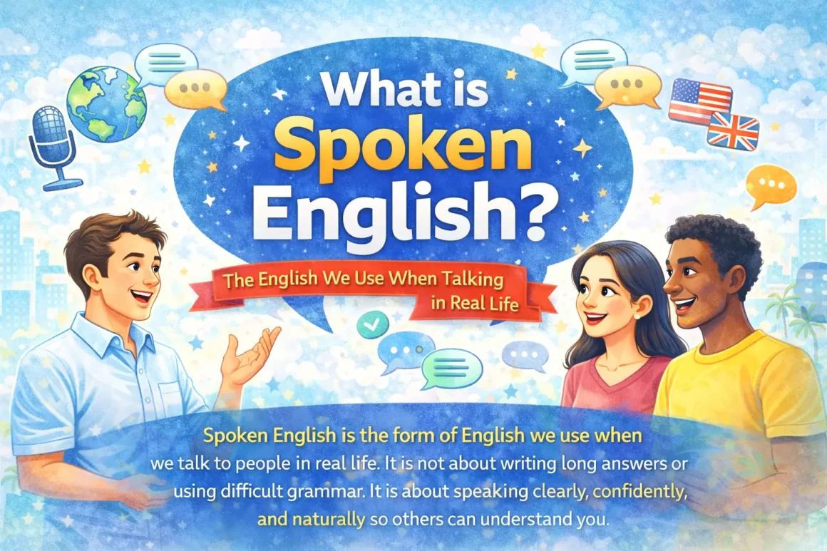 What Is Spoken English? What Is Spoken English