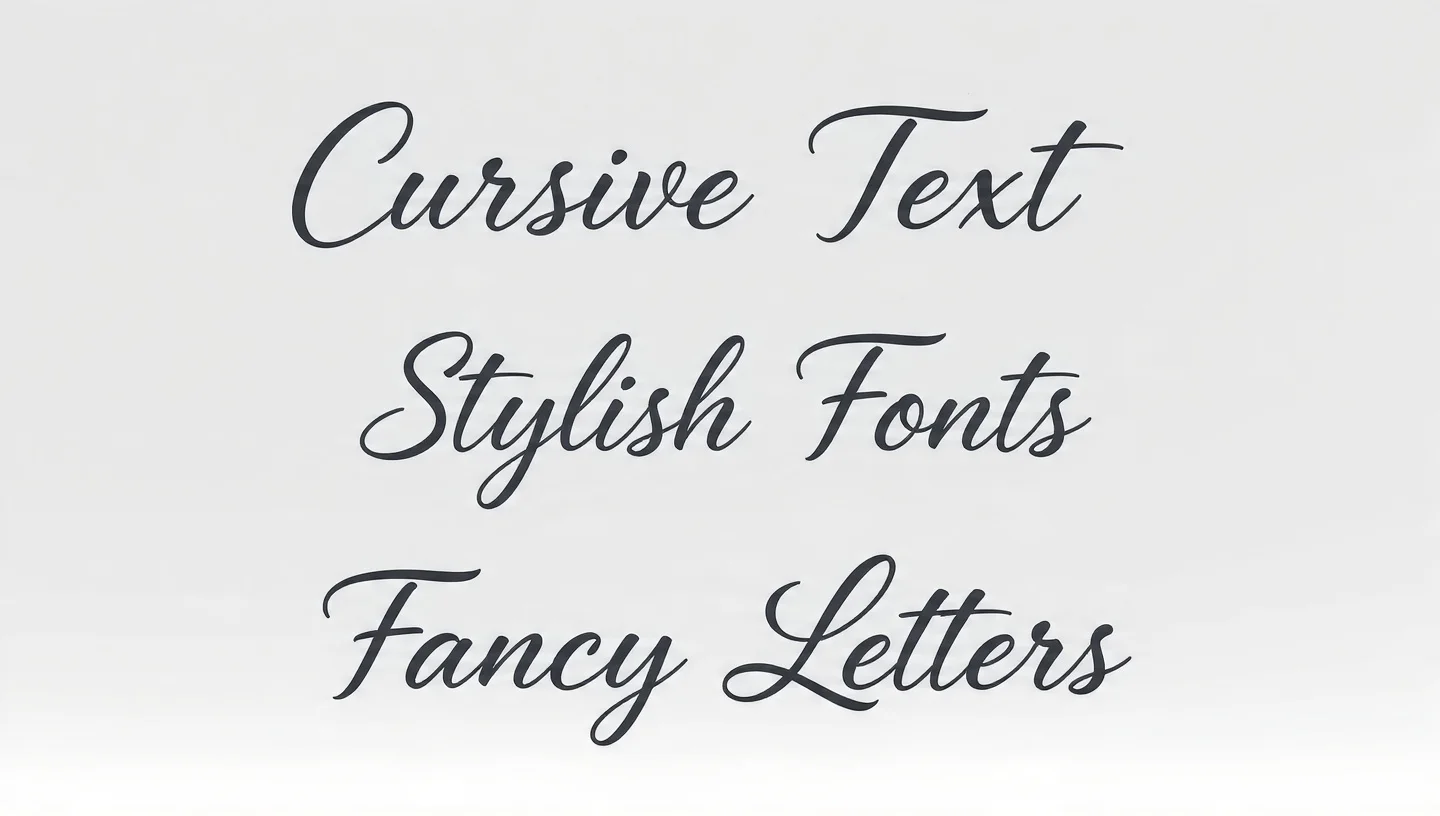 Cursive Text Generator