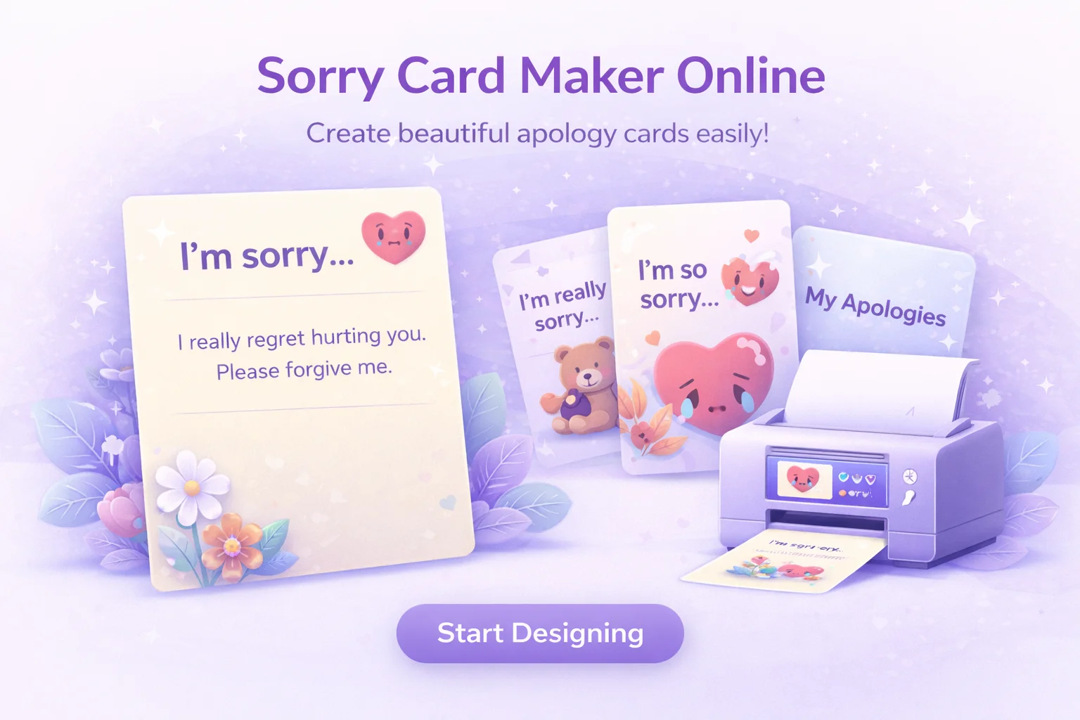 Sorry Card Maker Online