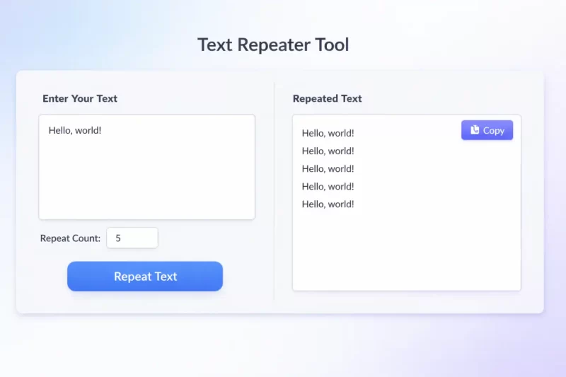 Text Repeater
