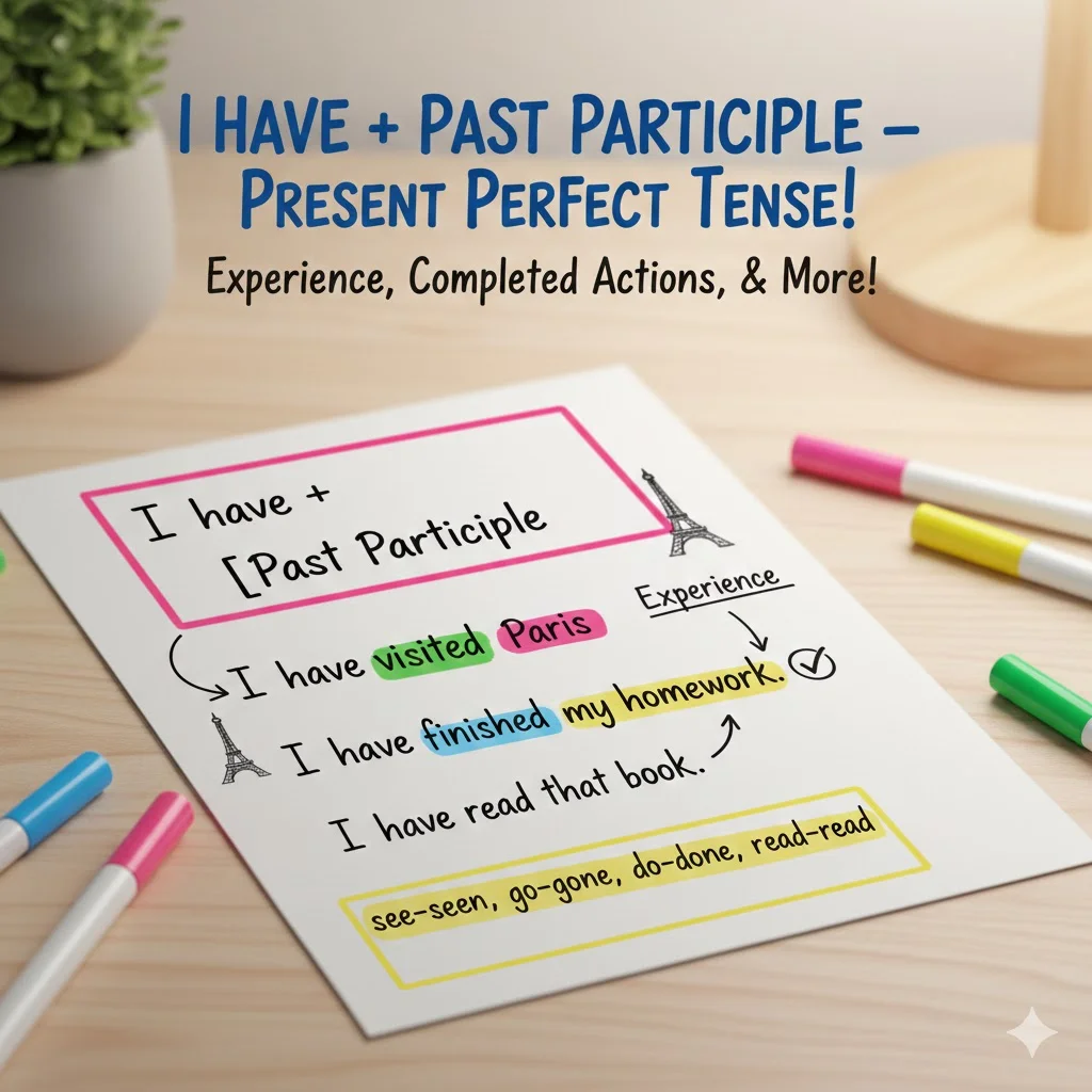 I have + past participle (experience)