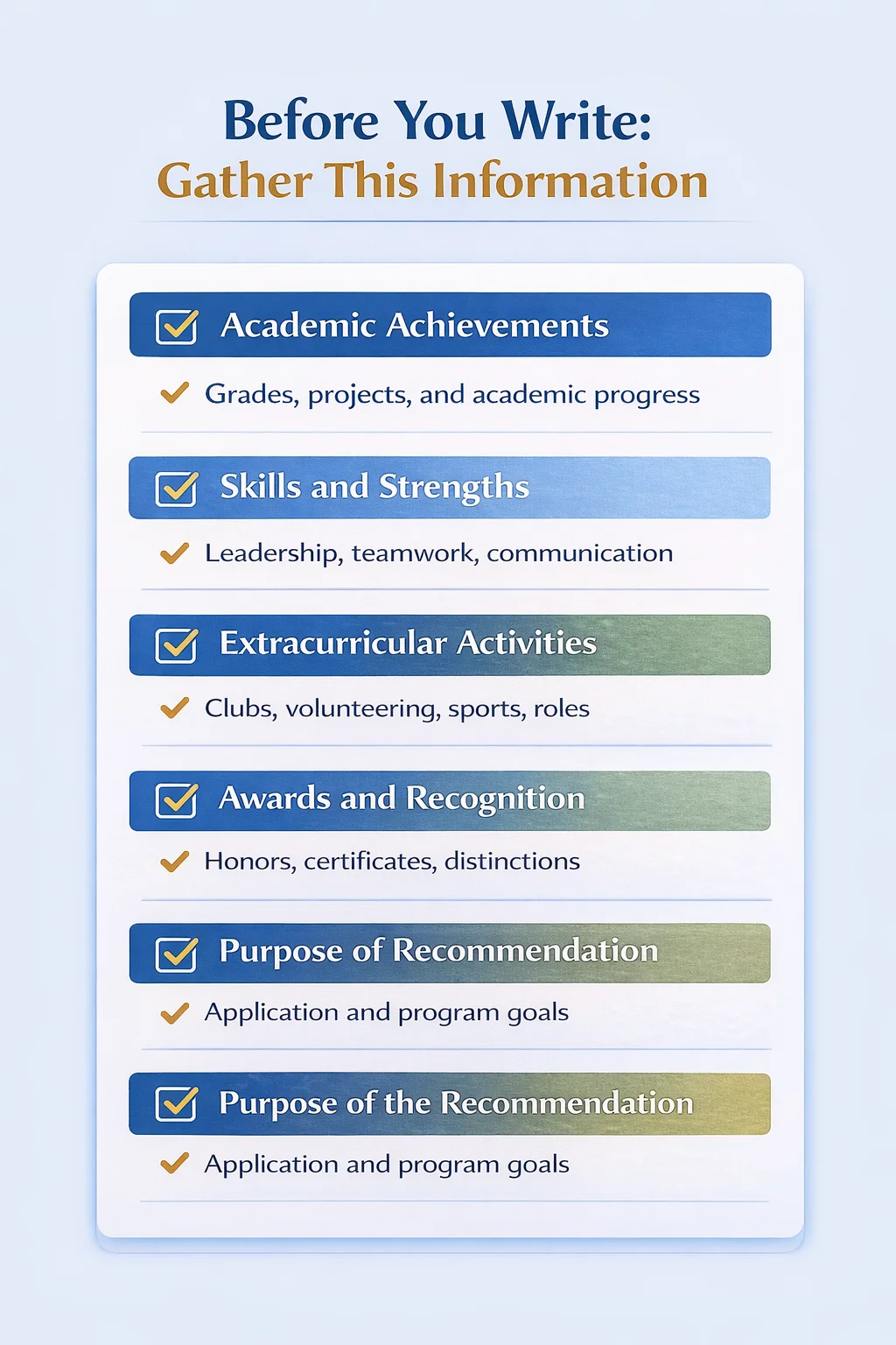 How To Write A Recommendation Letter For A Student