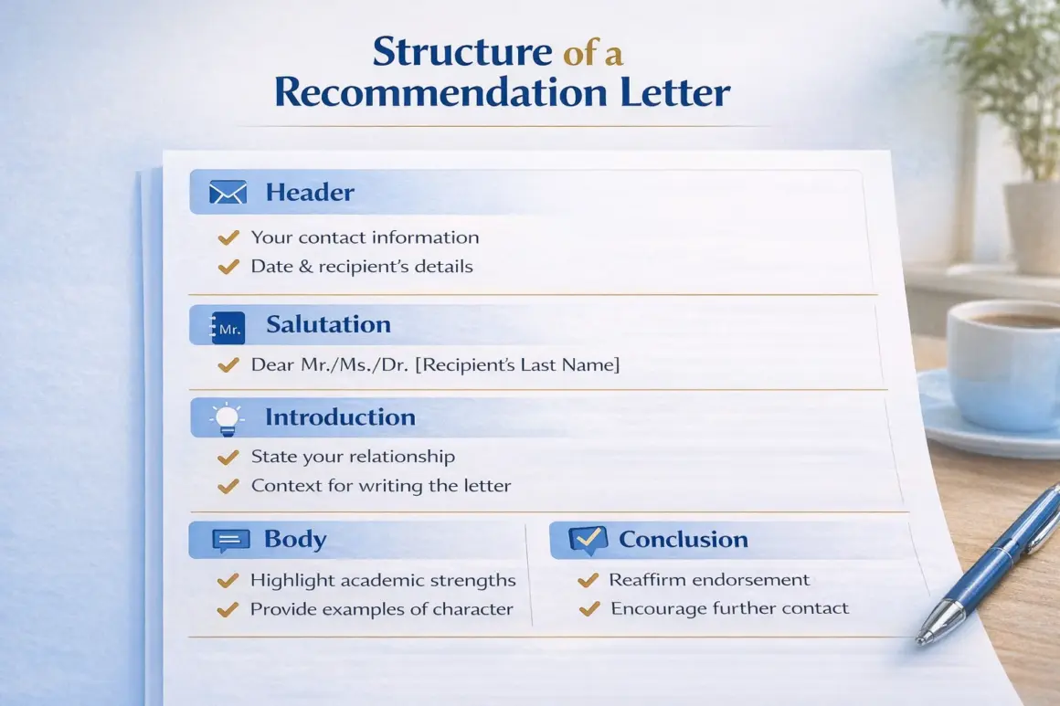 How To Write A Recommendation Letter For A Student