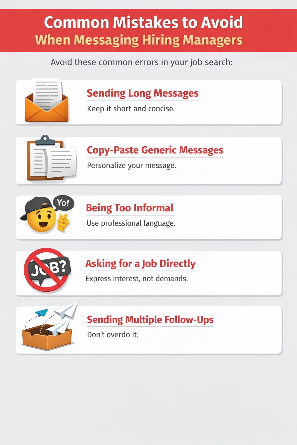 10+ Short Message to Hiring Manager: Linkedin Sample