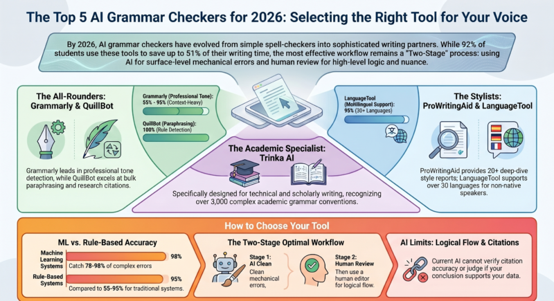 5 Best AI English Grammar Checker Tools