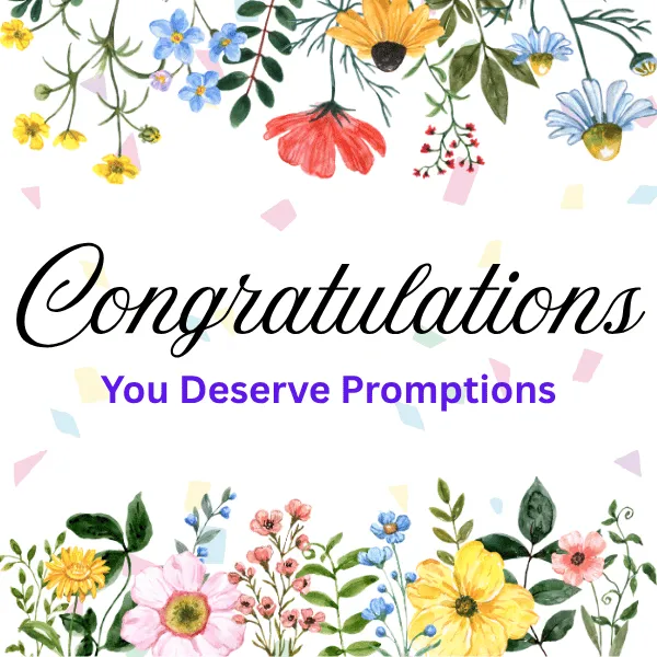 Congratulations On Promotion To Associate Professor