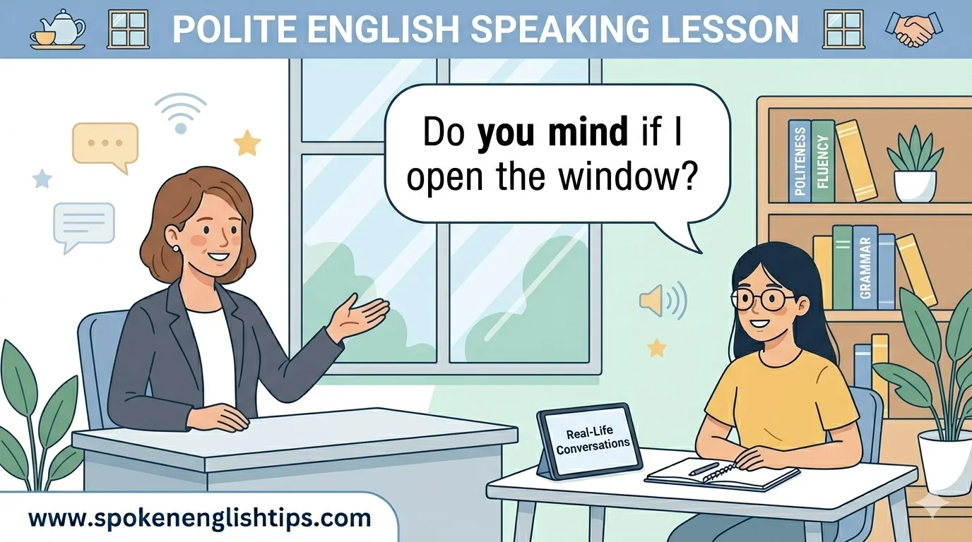 Use of “Do You Mind If I + Verb” in English Speaking (Easy Guide)