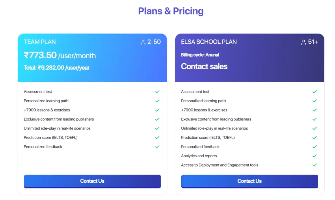 Best AI tools to learn English speaking ELSA Speak