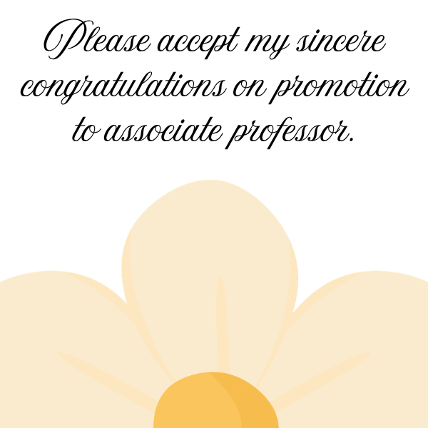 Formal Congratulations Messages