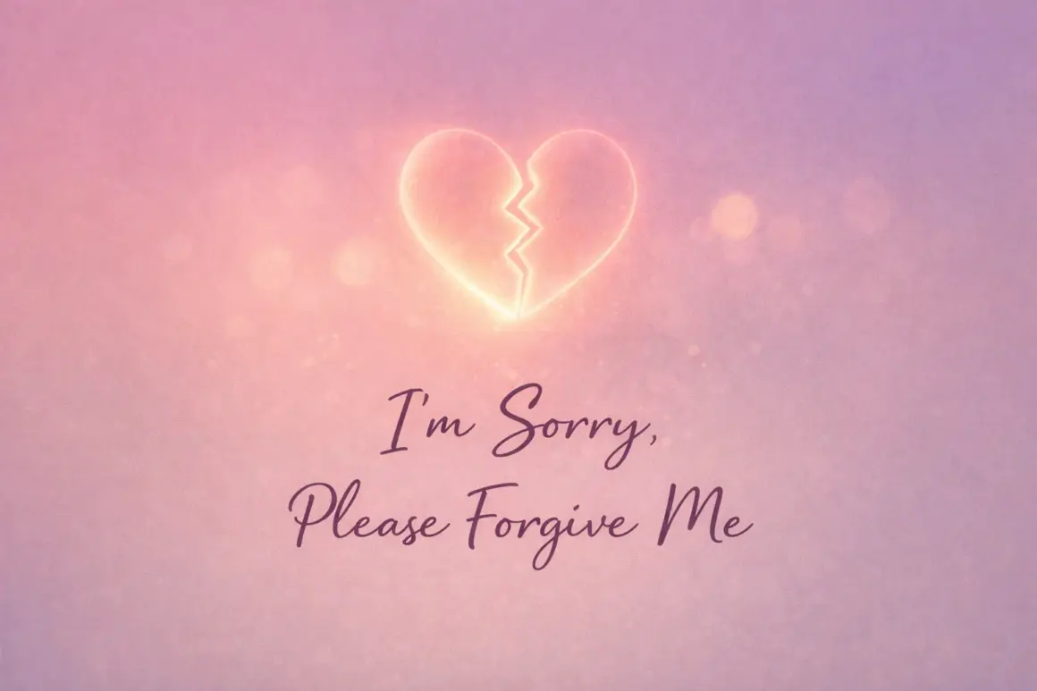 Sorry Message to Her