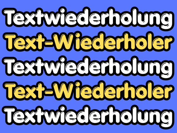 Textwiederholung