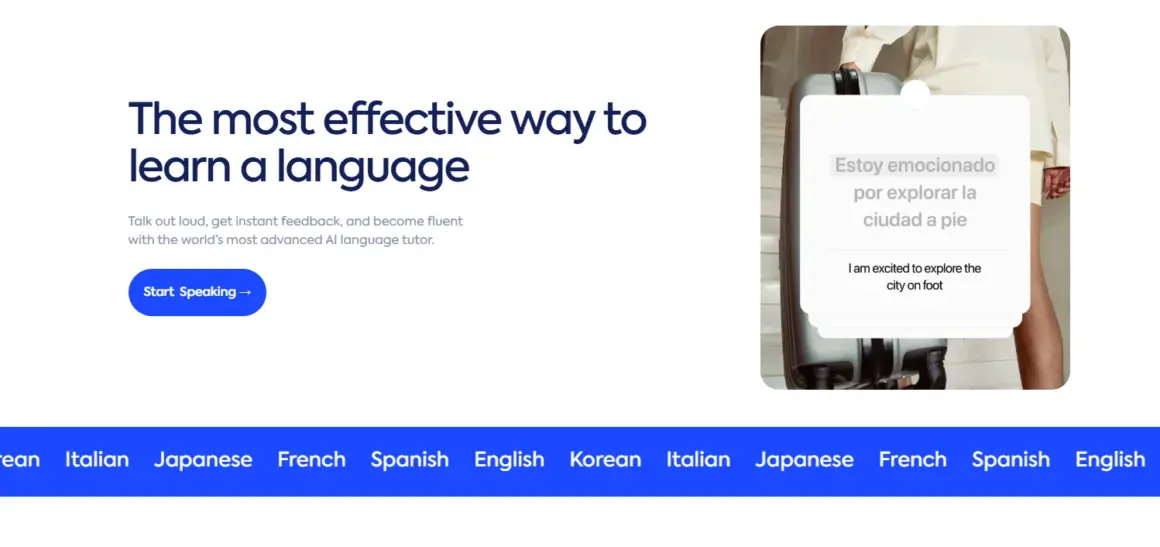 Best AI tools to learn English speaking Best AI tools to learn English speaking