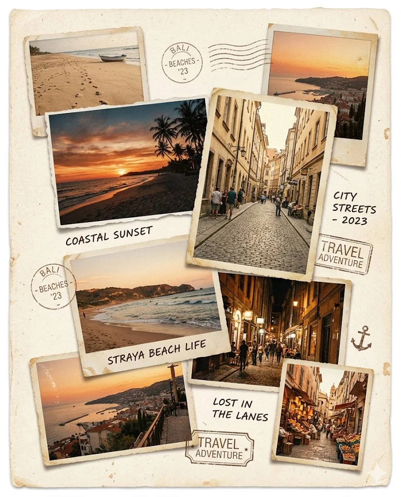 Travel Memory Collage 