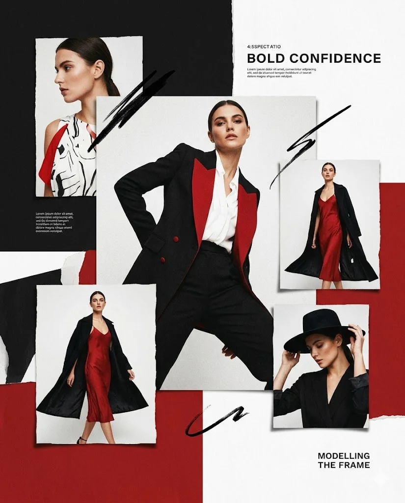 Fashion Editorial Collage