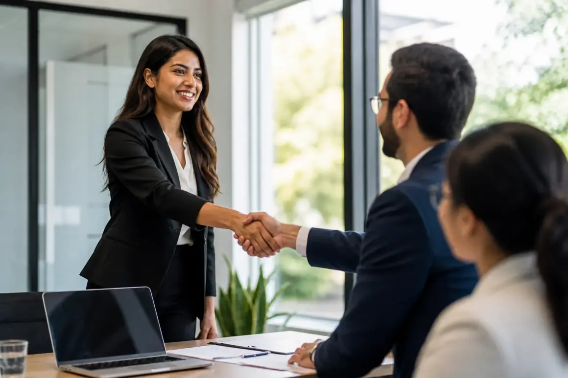 Greetings and First Impressions Job Interview English Sentences With Answers
