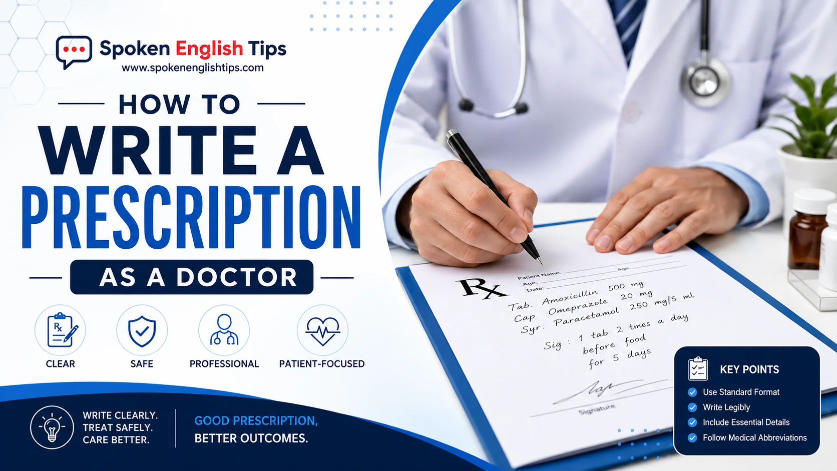 How to Write a Prescription as a Doctor How to Write a Prescription as a Doctor