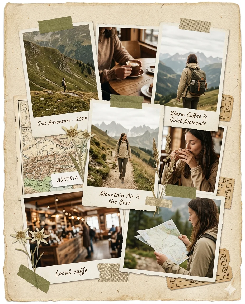 Travel Story Collage
