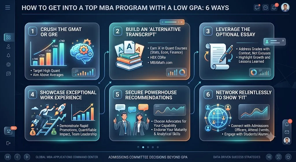 How to Get Into a Top MBA Program with a Low GPA: 6 Ways