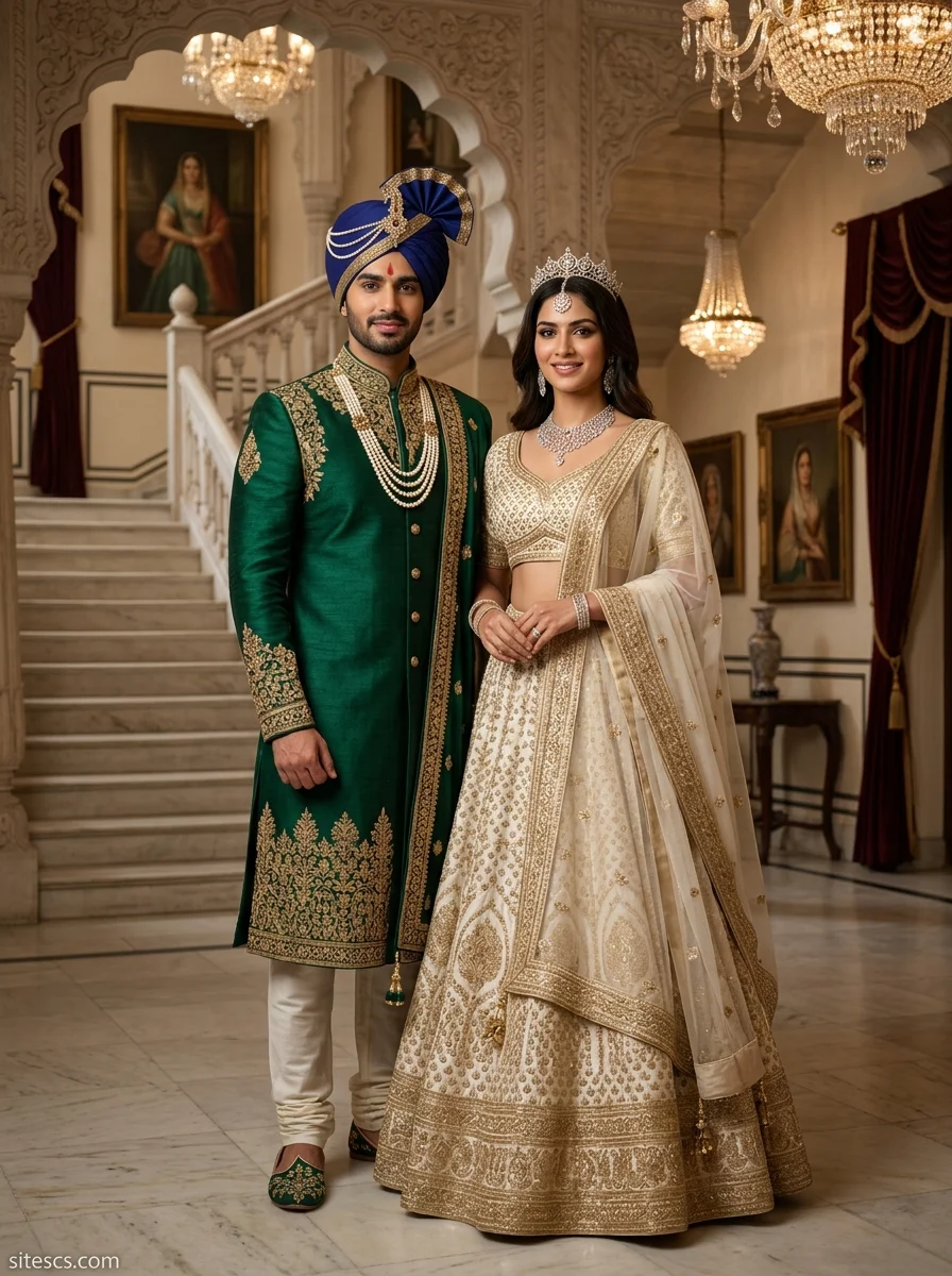 Traditional Couple Image Prompts for Gemini AI