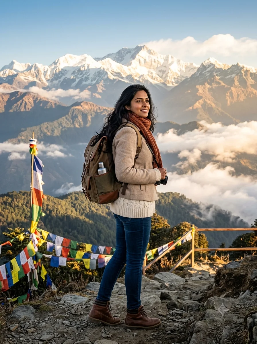 Himalayan Travel Girl