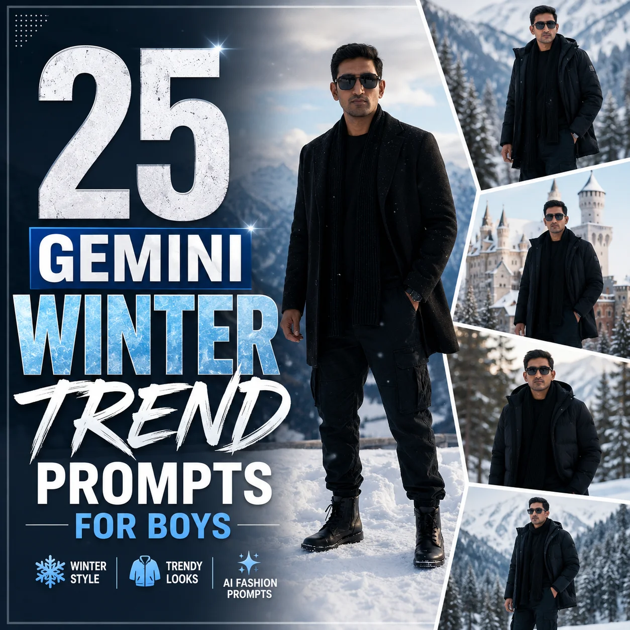 Gemini Winter Trend Prompts for Boys